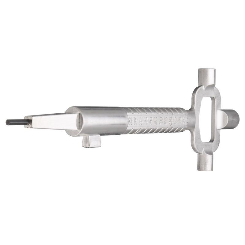 Sliver Locksmith Tool Multi Purpose Cylinder Gauge Cam Turner Spindle Turner