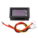 DC 100V 10A Mini Digital Voltmeter Ammeter Voltage Current Meter Tester With Blue /Red Dual LED Display