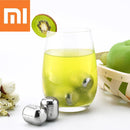 Xiaomi Circle Joy Ice Cubes 304 Stainless Steel Reusable Chilling Cool Ice Mold For Whiskey Wine
