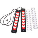 2PCS Flexible Car Auto COB LED Strip Daytime Running Driving Light DRL 480LM 330MA 6000K