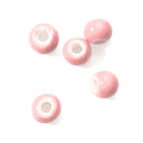 5Pcs 6mm Ceramic DIY Pure Loose Beads Multicolor Beads Accessories