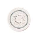 MoesHouse WiFi Alarm Sensor Siren Temperature Sensor Humidity Alarm Work with Amazon Google Home Assistant IFTTT Tuya