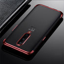 Bakeey Plating Transparent Shockproof Soft TPU Back Cover Protective Case for OnePlus 7 PRO