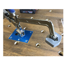 Aluminum Alloy Bench Clamp Plate Clamping Accessories Insert Plate for Kreg Bench Clamp Woodworking Tool