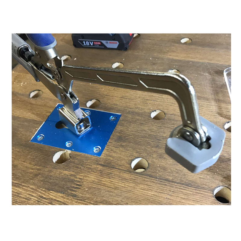 Aluminum Alloy Bench Clamp Plate Clamping Accessories Insert Plate for Kreg Bench Clamp Woodworking Tool