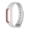 Bakeey Double Color Replacement Silicone Wrist Strap Watch Band for XIAOMI Miband 2