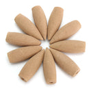 Feng Shui Backflow Incense Cone Burner Stick Holder Heart Shape Fragrant Smoke Backflow Censer