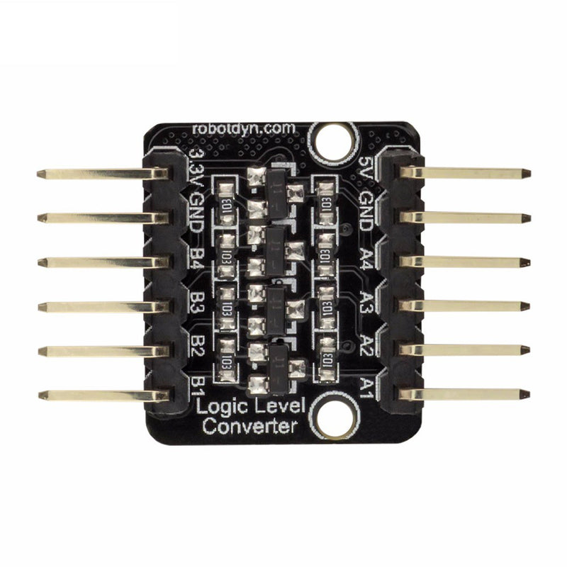 5Pcs RobotDyn 4 Chanels Logic Level Converter High Speed Bi-Directional 3.3V-5V