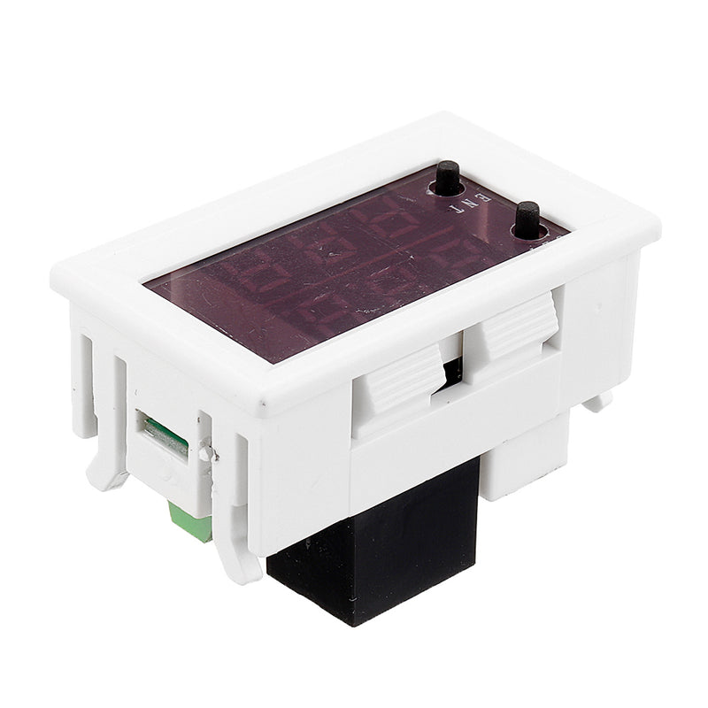 W2026C DC 12V 10A Digital Hygrometer Humidity Meter with Red/Blue LED Display Hygrometer Adjustable Humidity Controller Sensor Switch