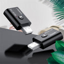 iMars TR6 2-in-1 bluetooth 5.0 Transmitter Receiver Wireless Audio Adapter USB 3.5mm AUX Jack for Car Home TV PC