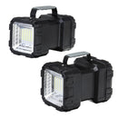 40W/60W Bright Camping Light Double Heads USB Rechargeable Worklight Outdoor Flashlight Light Searchlight