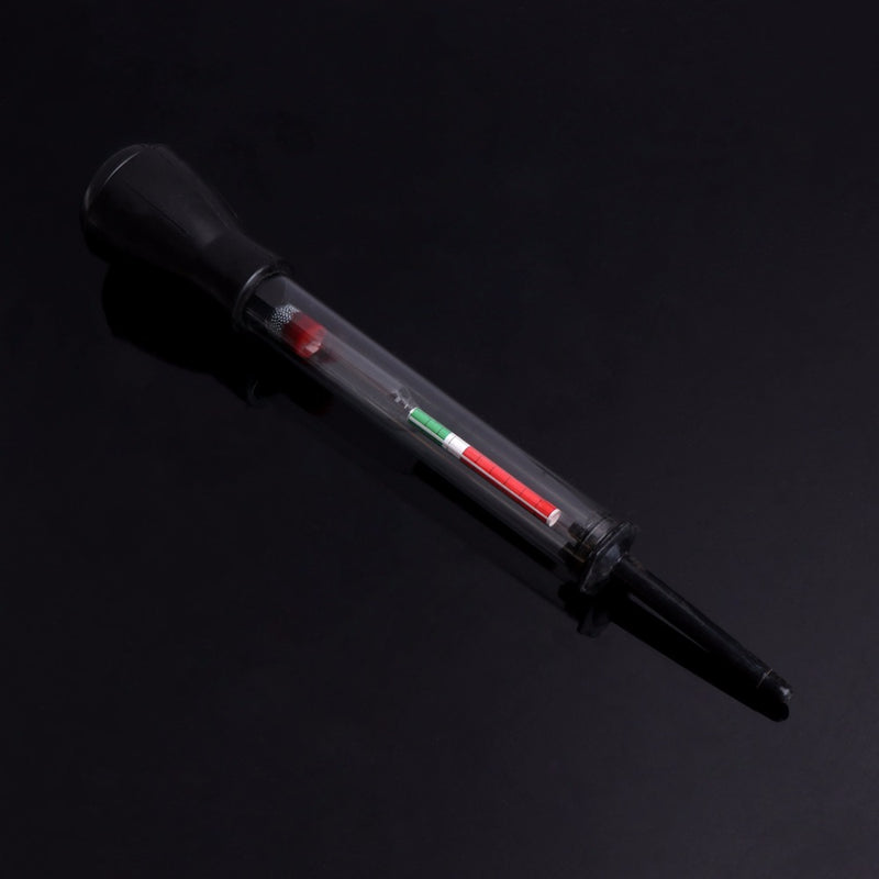 1.1-1.3 Colored Zone Black Battery Hydrometer Tester Liquid Acid Electrolyte Glass Testing Tools