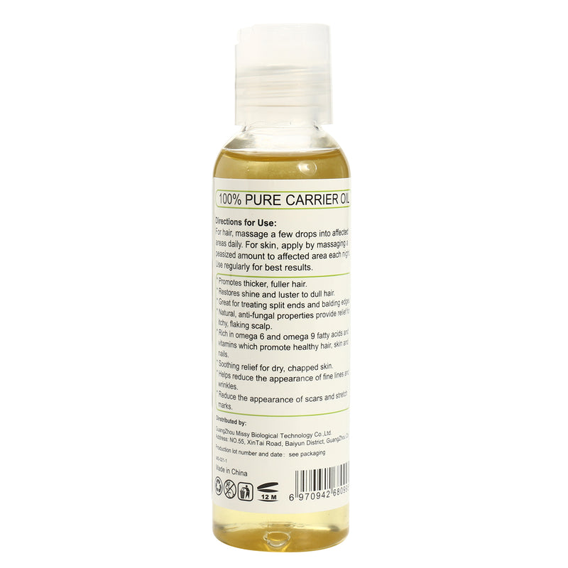 100% Pure Castor Oil Cold Pressed Moisturiser Hydrating Skin & Hair Care Hair Growth Essence