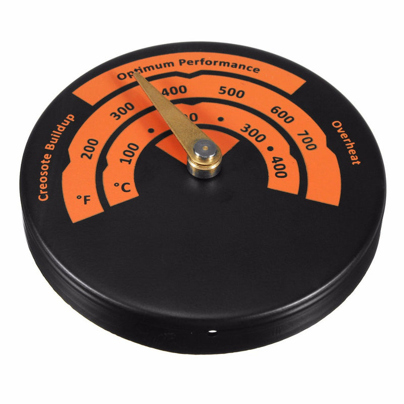 Magnetic Stove Thermometer Oven Temperature Meter for Wood Burning Stoves Gas Stoves