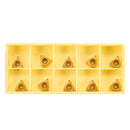 Drillpro 10pcs 11IR A60 Carbide Insert Internal Threading Insert For Turning Tool Holder Boring Bar