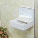 Toilet Hand Paper Towel Dispenser Wall Mounted Tissue Box Holder Bathroom Kit