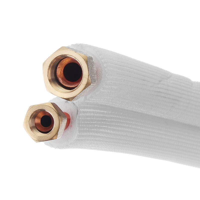 3.0M 6*10mm Air Conditioner Fittings Coil Tube Insulated Pure Copper Aluminum Pipes