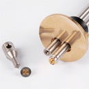 Drillpro Stainless Steel Rod Single/Dual Carbide Wheel Wood Marking Gauge Woodworking Scribers Parallel Line Drawing Tool