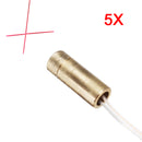 5Pcs 5V 650nM 5mW Cross Laser Diode Module