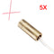 5Pcs 5V 650nM 5mW Cross Laser Diode Module
