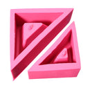 Silicone Flower Pot Mold Triangle Geometric Craft Succulent Plant Concrete Mould