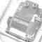 Mrosaa Hand-cranking Mini Transparent Acrylic Music Box Birthday Gift