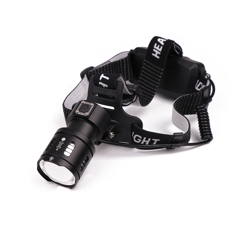 Xmund HL-35 XPL-V6 LED Headlamp Zoomable Camping Hunting Emergency Lantern Bike Bicycle Cycling