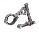 BIKIGHT Aluminum Double Water Bottle Holder Adjustable Bike Cup Holder Bracket Camping Cycling