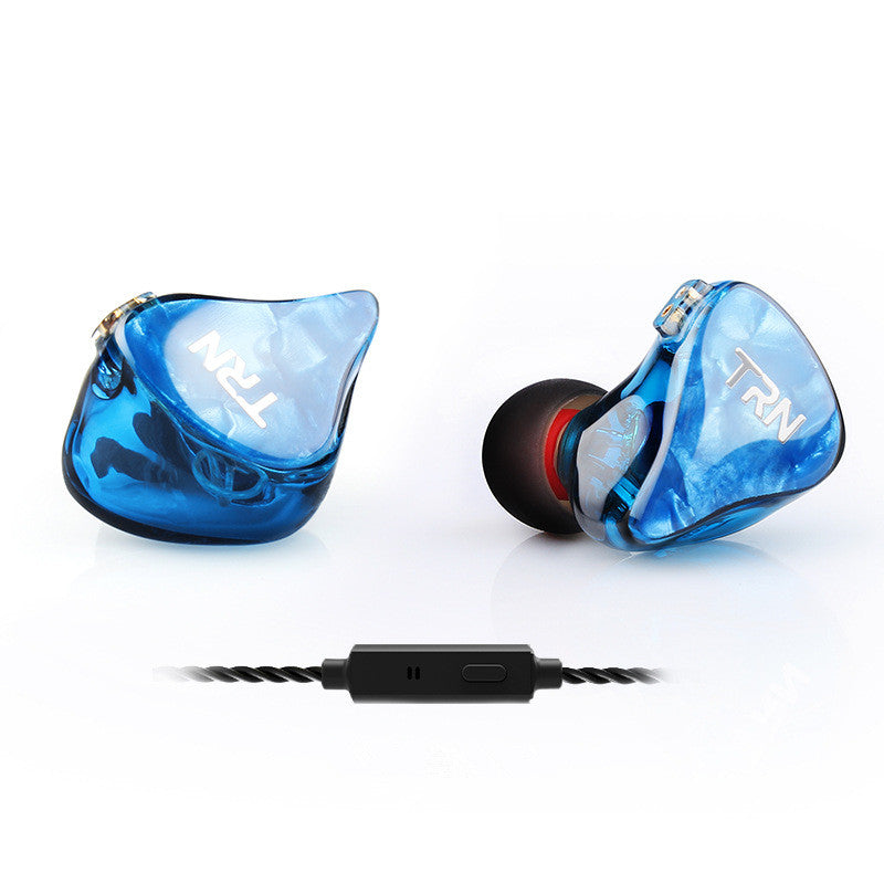 TRN IM2 1BA+1DD Hybrid Earphone Hi-Fi Balanced Armature Dynamic Driver Bass Sports Headphone