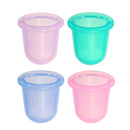 4Pcs Portable Silicone Massage Cupping Relax Muscles Reduce Swelling Relieve Pressure Massager Cup