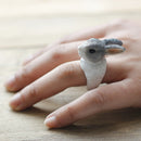 Cute Creative Animal Dorable Gecko Resin Fingerings Unisex Accessories