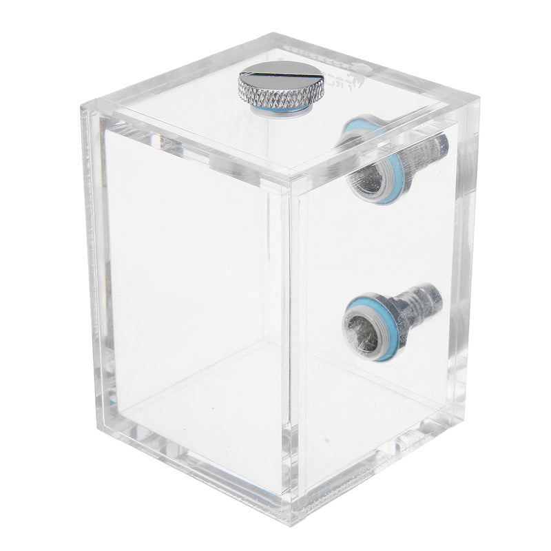 G1/4 Acrylic 250ml Water Tank With 2 Connector For PC CPU Liquid Cooling System