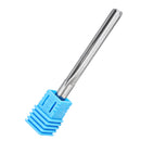 Drillpro 4mm Shank Double Flute Milling Cutter Straight Groove Tungsten Steel Engraving Cutter for CNC Engraving Machine Woodworking Tools