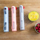 Plastic Vegetable Food Wrap Cutter Film Dispenser Cling Foil Kitchen Storage Holder Tool