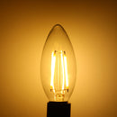 E12 2W COB Edison Filament Bulb LED Candle Light Lamp Bulb AC110V