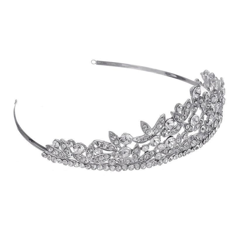 Wedding Jewelry Pageant Crown Headband Crystal Rhinestone Bridal Princess Tiara Headband