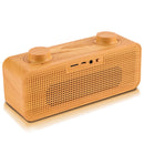 JONTER M39 Alarm Clock LED Displayv Stereo bluetooth Speaker With Mic FM Radio AUX TF Card