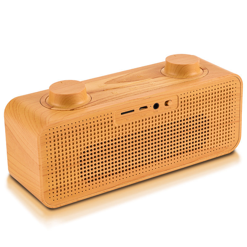 JONTER M39 Alarm Clock LED Displayv Stereo bluetooth Speaker With Mic FM Radio AUX TF Card