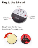 SE-0106 100dB Electronic Wireless Vibration Sensor Home Security Door Window Alarm