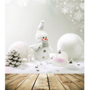 5x7ft Christmas Snowman Wall Board Studio Photo Photography Background Backdrop