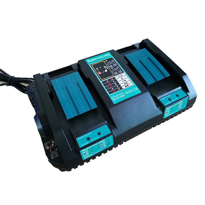 Smart Dual Pulse DC18RD 18-14V Battery Charger For Makita USB Charger Fast Rapid Dual Twin Port