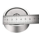 Double Side 60mm 250KG Neodymium Recovery Magnet with 10m Rope Salvage Tool Strong Recovery Fishing Kits