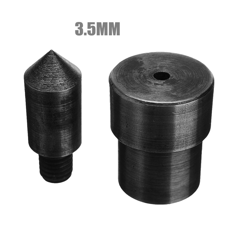2.5/3.5/4mm Manual Press Machine Punching Mould Handmade Stud Rivet Hole Punch Tool