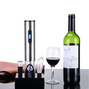 Loskii KC 60 Household Electric Wine Opener Set Stainless Steel  Bottle Opener Kit With Base