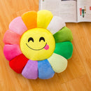 Colorful Sun Flower Pillow Plush Seat Cushion Soft Pillow