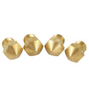 4Pcs MK10 1.75mm/0.4mm Brass M7 Thread Extruder Hotend Nozzle for 3D Printer