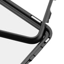 BAKEEY Magnetic Adsorption Metal Bumper Tempered Glass Flip Protective Case for HUAWEI P30