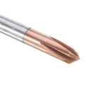 Drillpro 4 Flutes 90 Degree Chamfer Mill HRC60 3-12mm Tungsten Steel AlTiN Coating Milling Cutter