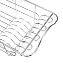 Stainless Steel Dish Drainer Drying Rack Holder Bowl Storage Basket Kitchen Sink Drain Shelf