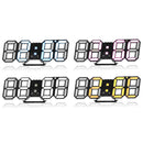 Large Modern Design Digital Led Wall Clock Watches 24 Or 12-Hour Display